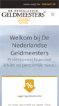 Mobile Screenshot of geldmeesters.nl